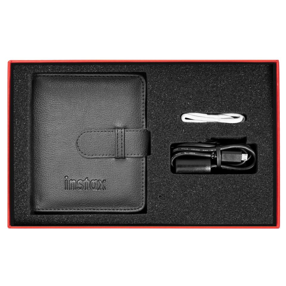 Instax mini LiPlay Blush Gold Fotoğraf Makinesi Kırmızı Special Box
