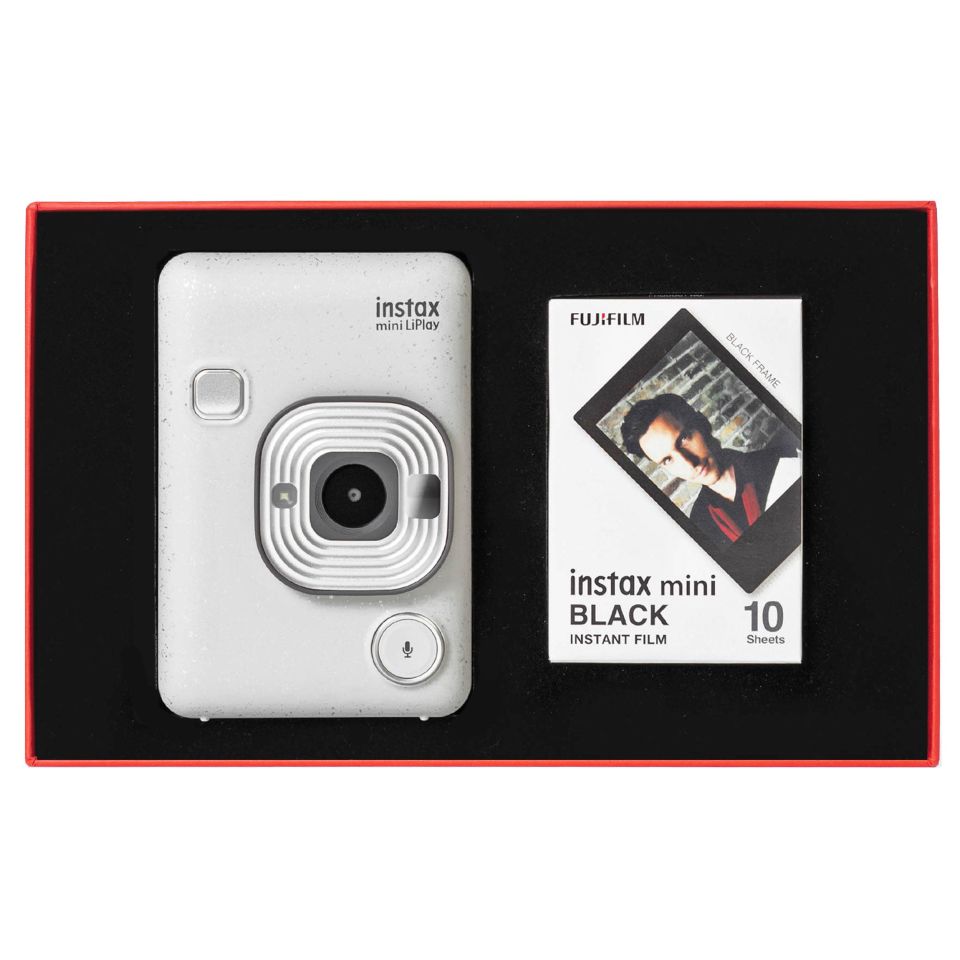 İnstax mini LiPlay Stone White Fotoğraf Makinesi Kırmızı Special Box