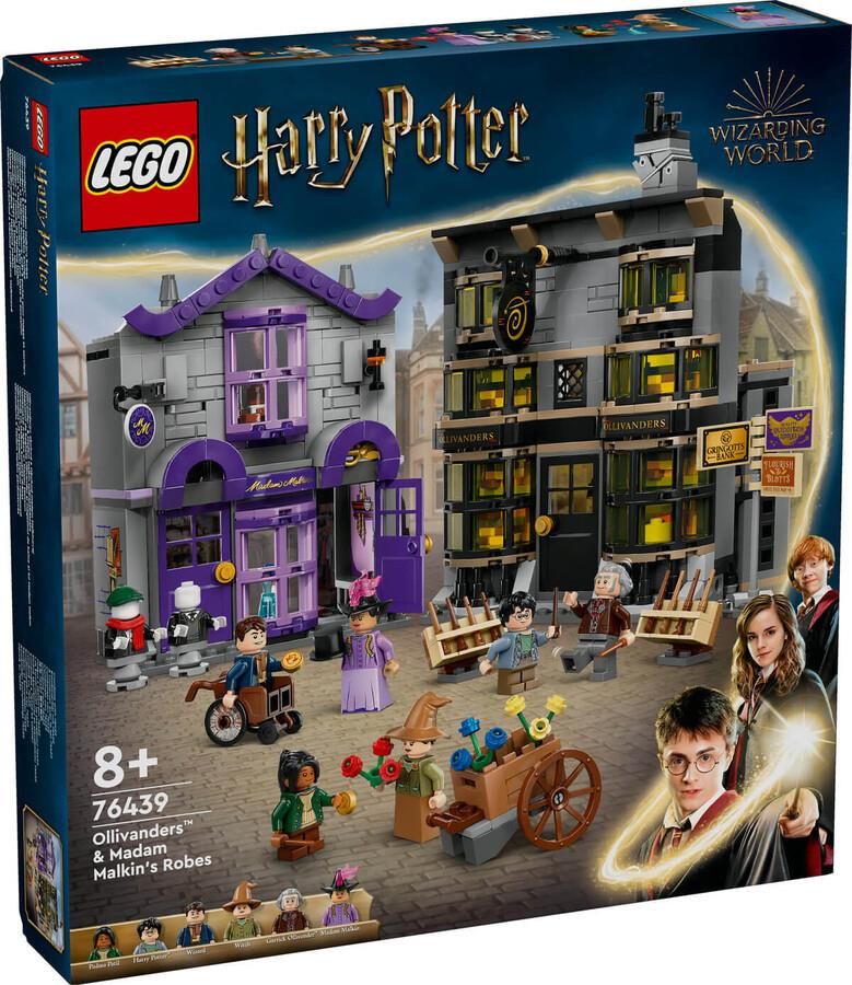 Lego 76439  Harry Potter Ollivanders ve Madam Malkinin Cübbe Dükkanı