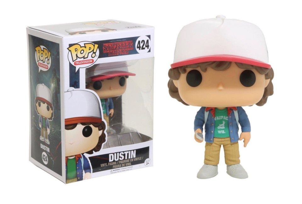 Funko Pop Figür: Stranger Things: Dustin