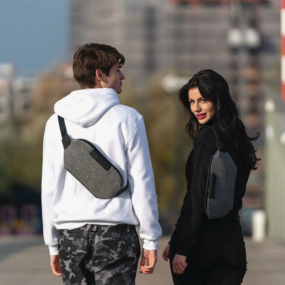 XD Design Urban Cut Proof Bumbag Gri Bel Çantası