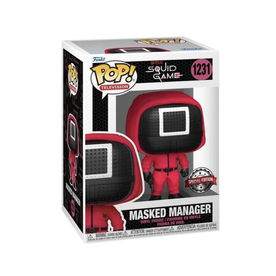Funko POP Figür TV: Squid Game- Square: Masked Manager