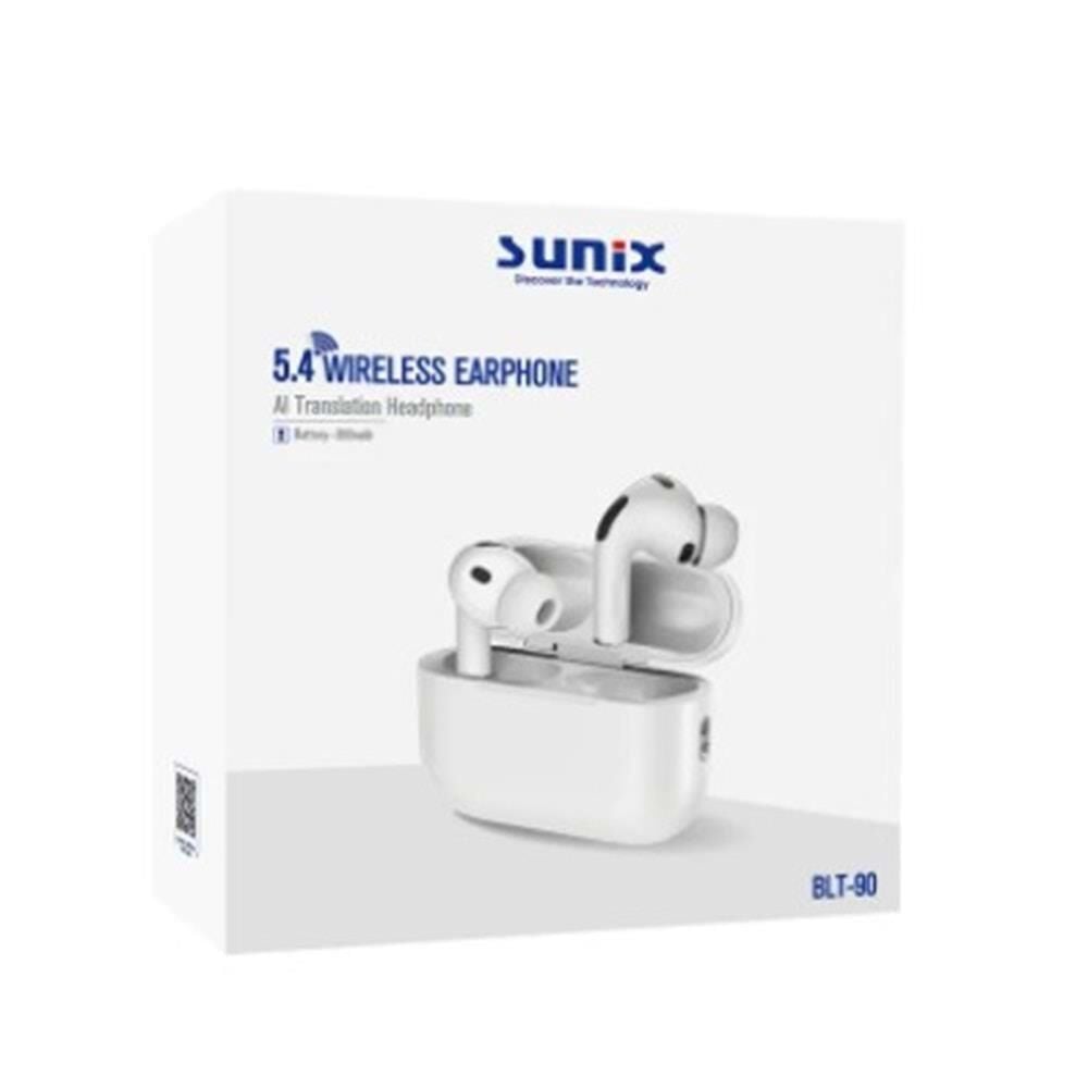 Sunix Blt 90 300mAh  5.4 Bluetooth  Kulakiçi  Kulaklık Beyaz