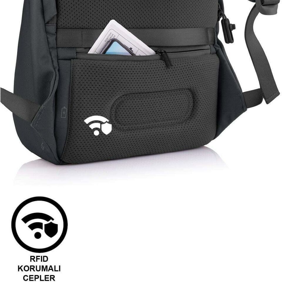 XD Design Bobby Soft Sırt Çantası Siyah