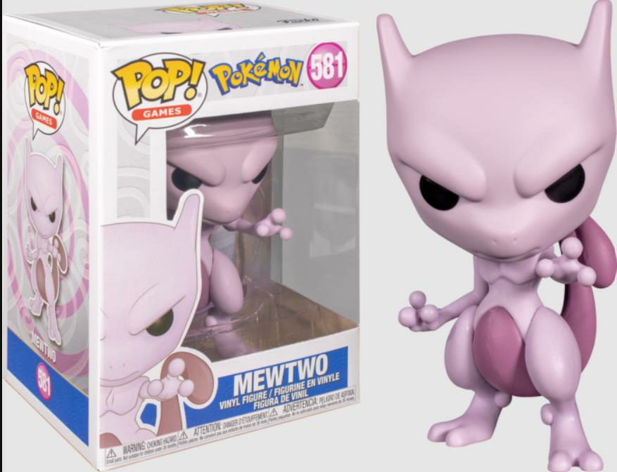 Funko Pop Pokemon Mewtwo Newtu Figür