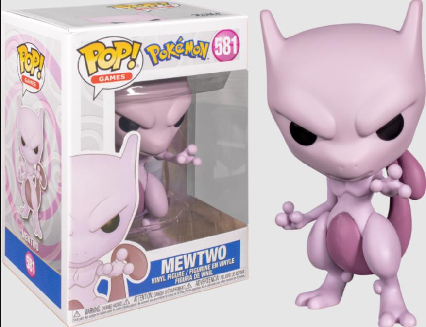 Funko Pop Pokemon Mewtwo Newtu Figür