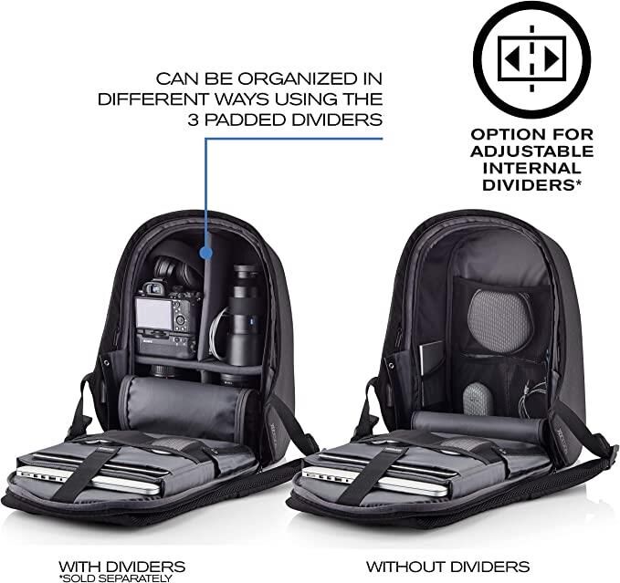 XD Design Bobby Hero Small Sırt Çantası Siyah