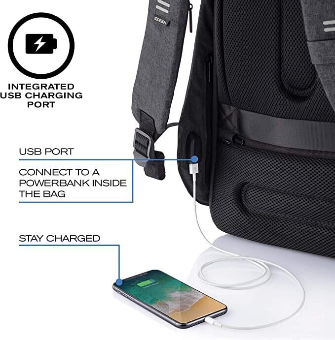 XD Design Bobby Hero Small Sırt Çantası Siyah