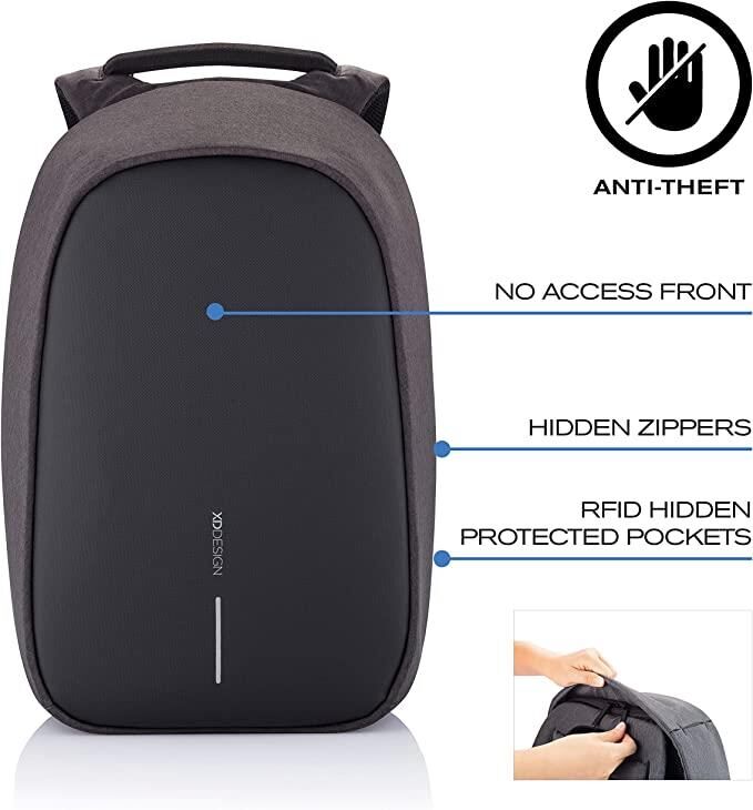 XD Design Bobby Hero Small Sırt Çantası Siyah