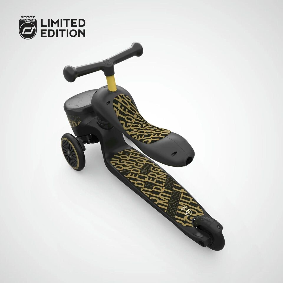 Scoot And Ride Highwaykick 1 Lifestyle Çocuk Scooter Brown Lines
