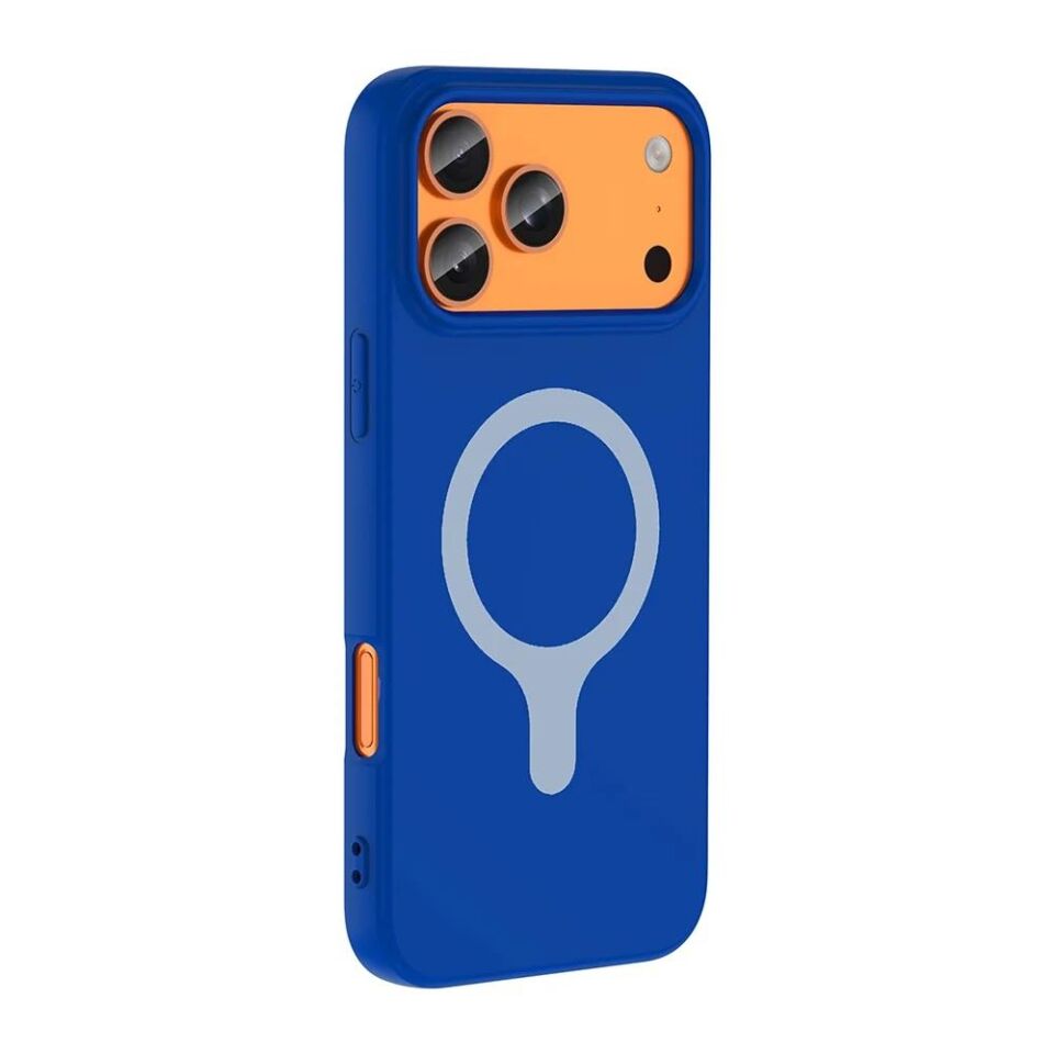 Zore iPhone 17 Pro Max 18 Pro Max Uyumlu  Kılıf MagSafe Şarj Özellikli Zore Aris Silikon Kılıf