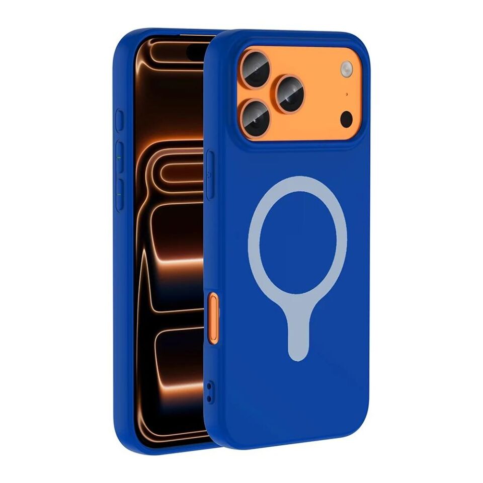 Zore iPhone 17 Pro Max 18 Pro Max Uyumlu  Kılıf MagSafe Şarj Özellikli Zore Aris Silikon Kılıf