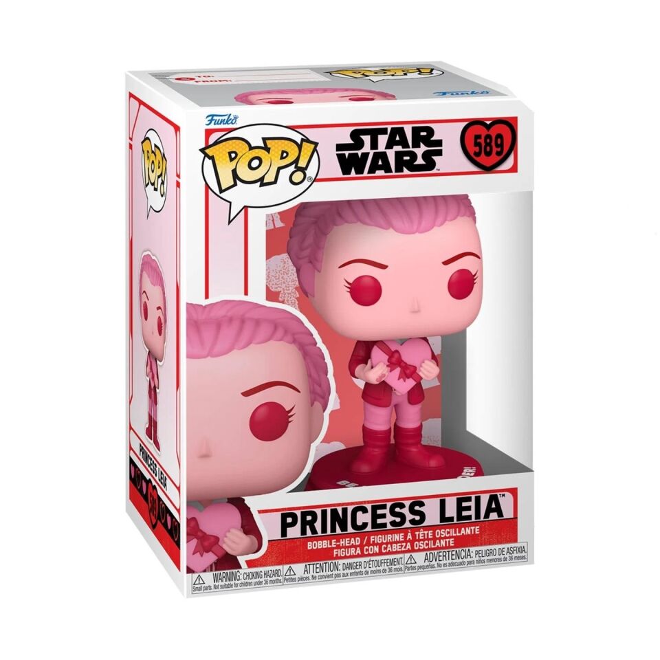 Funko POP Star Wars: Valentines S3- Leia