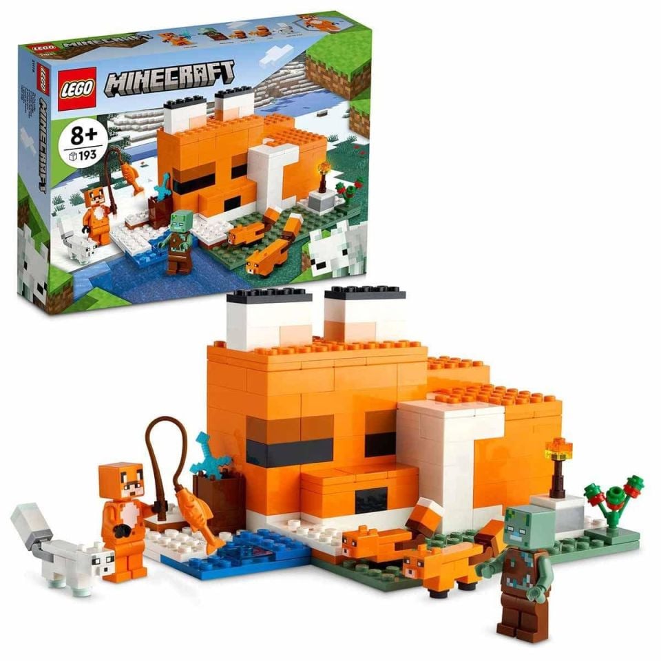 Lego 21178 Minecraft Tilki Kulübesi