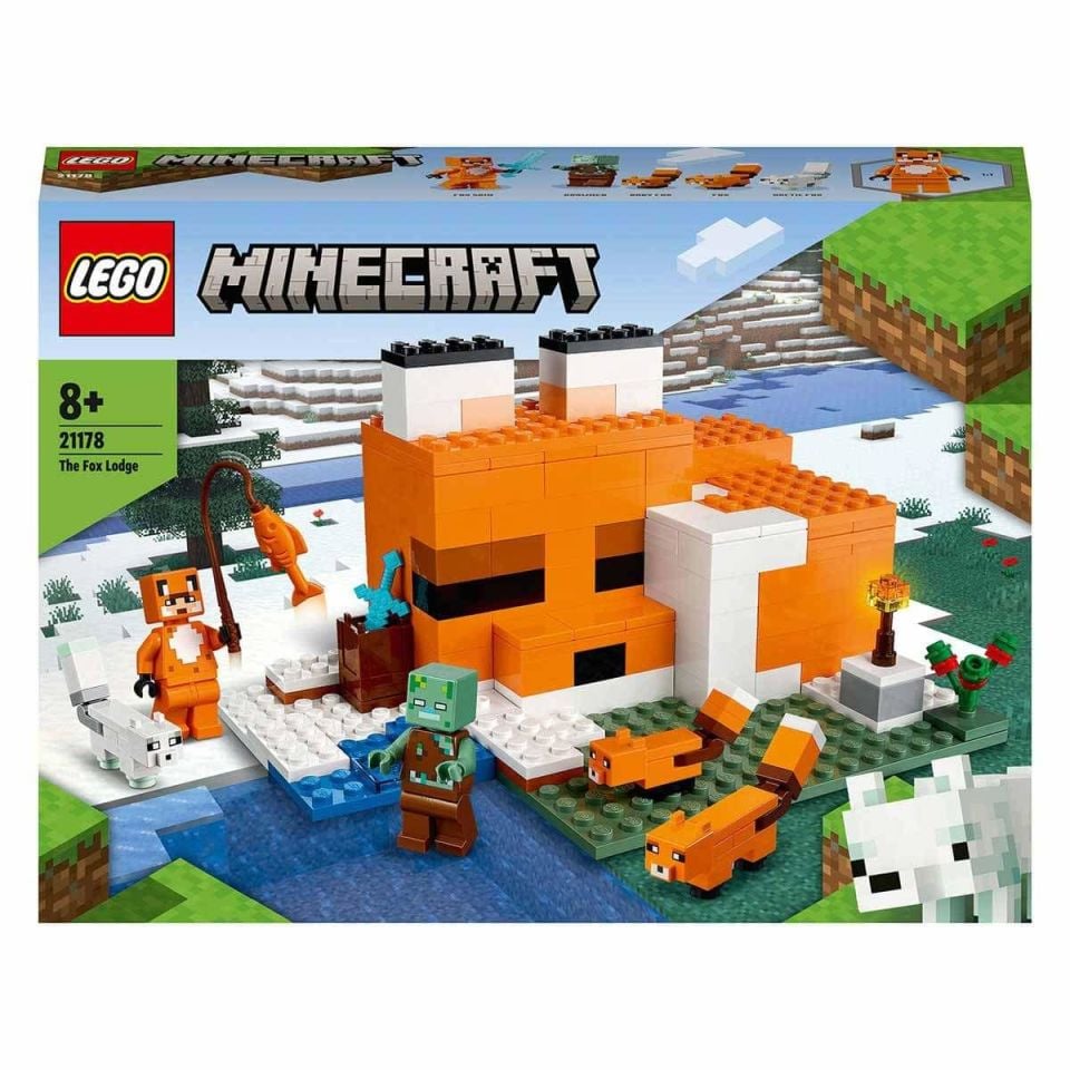 Lego 21178 Minecraft Tilki Kulübesi