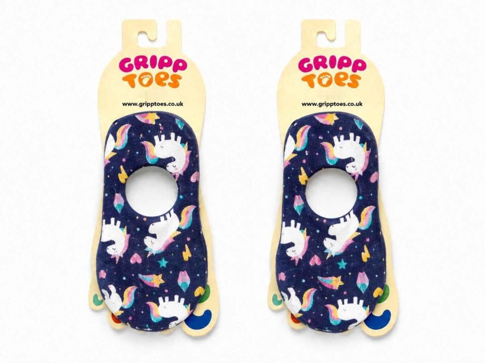 GrippToes Kaymaz Damla Tabanlı Deniz&Havuz Çorabı C1  (27-29)