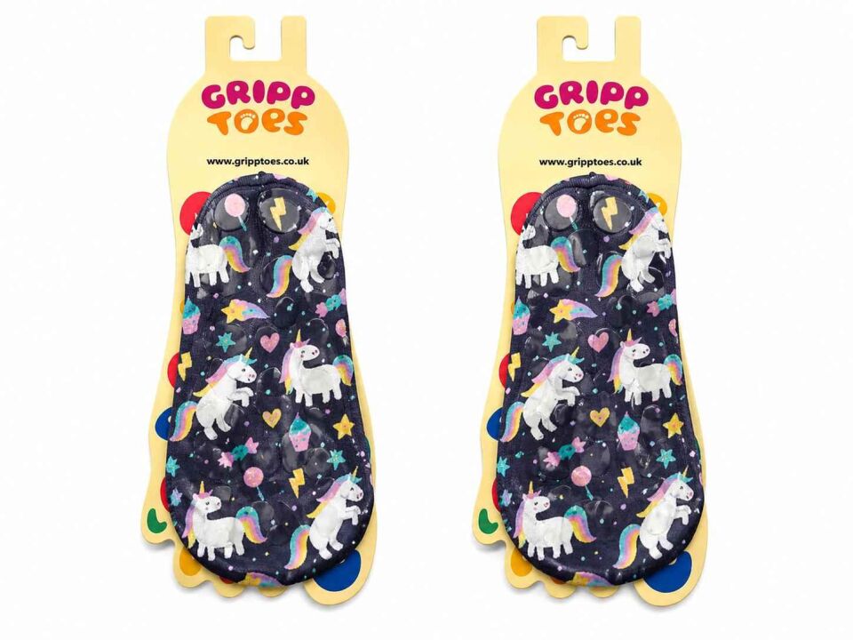 GrippToes Kaymaz Damla Tabanlı Deniz&Havuz Çorabı C1  (30-32)