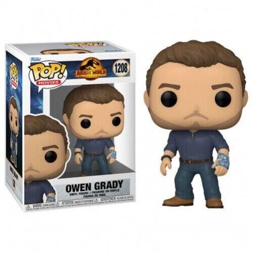 Funko Pop Movies Jurassic World Owen Grady Figür