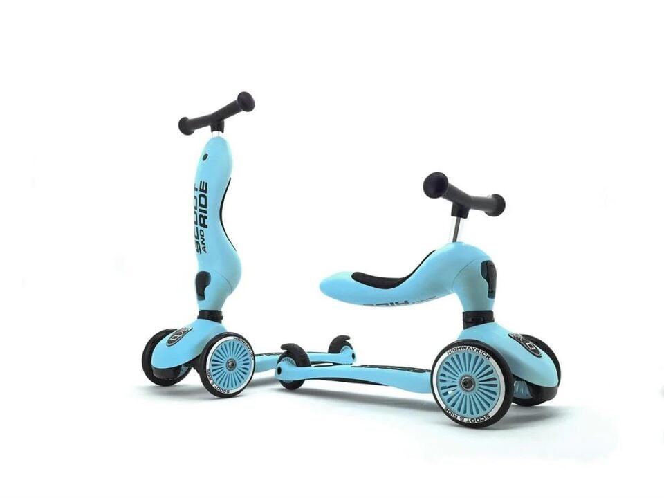 Scoot And Ride Highwaykick 1 Oturaklı Çocuk Scooter Blueberry