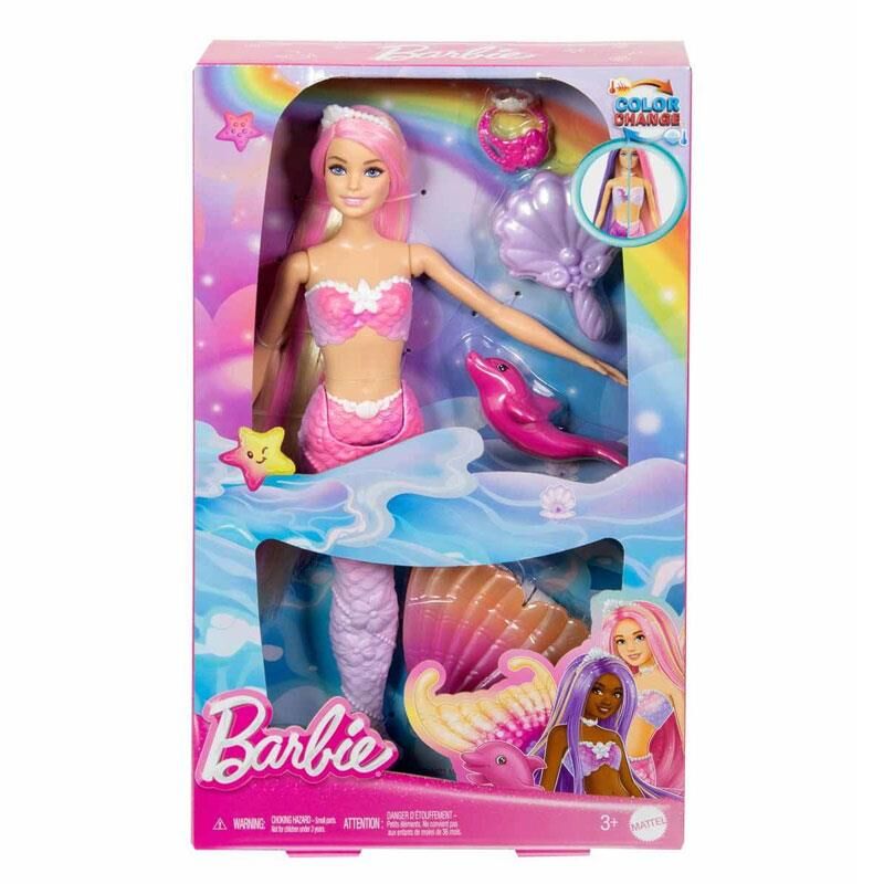 Barbie Renk Değiştiren Deniz Kızı Bebeği HRP97
