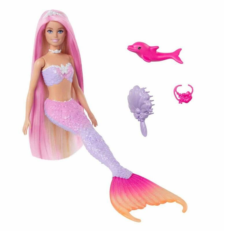Barbie Renk Değiştiren Deniz Kızı Bebeği HRP97