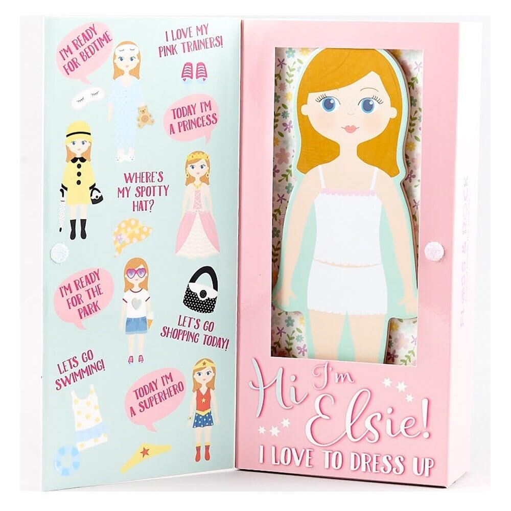 Floss & Rock Mıknatıslı Giydirme Setleri - Elsie