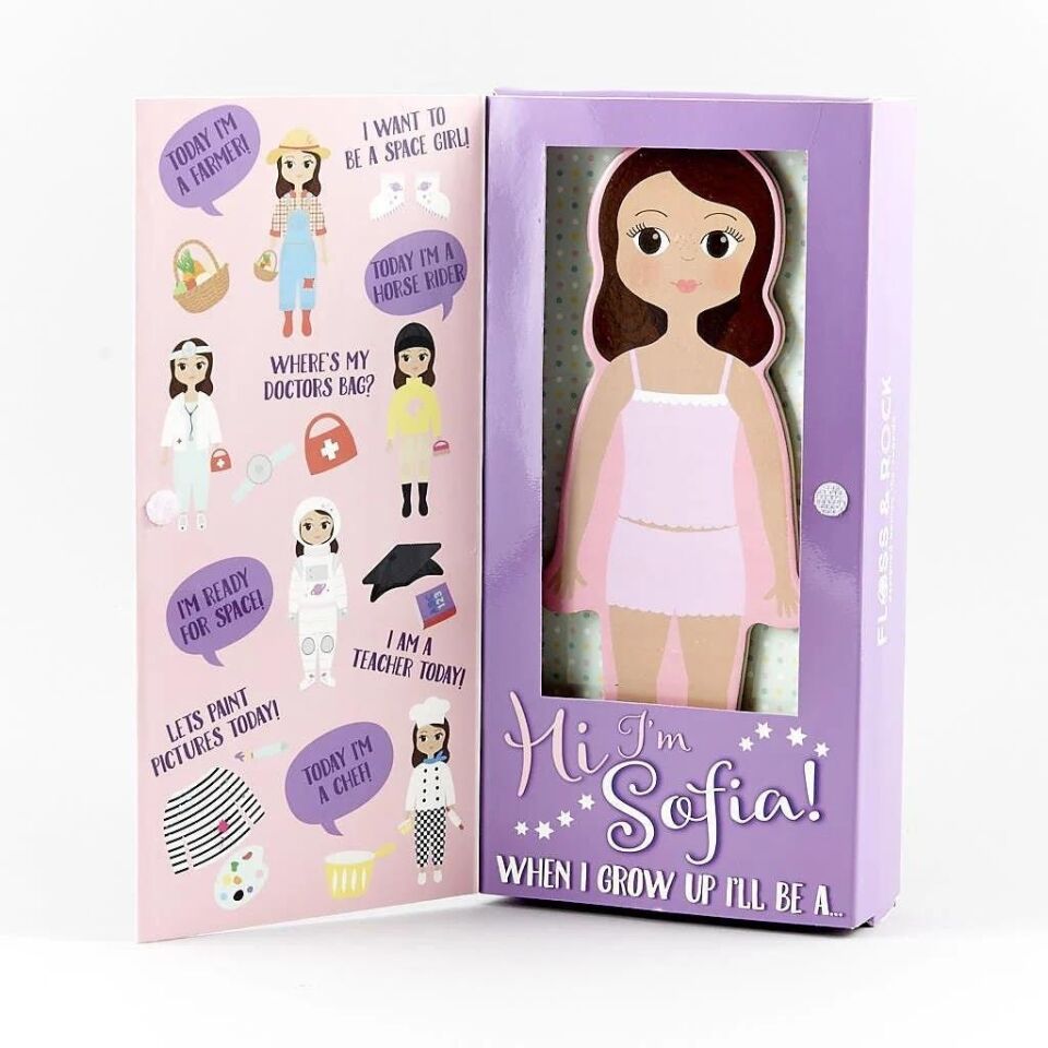 Floss & Rock Mıknatıslı Giydirme Setleri - Sophia