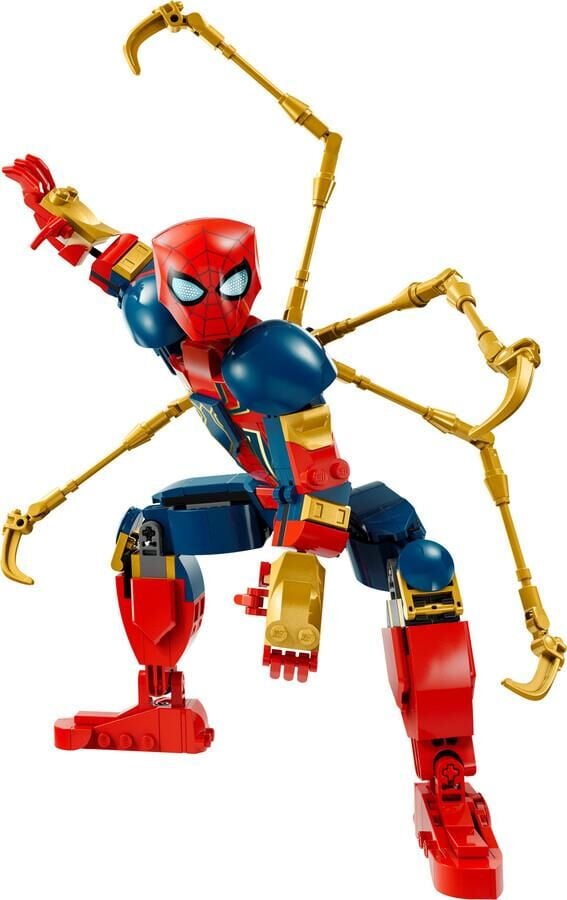 Lego 76298 Marvel Iron Örümcek Adam Yapım Figürü