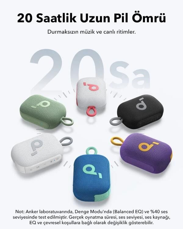 Anker Soundcore Select 4 Go Kablosuz Bluetooth Hoparlör Yeşil