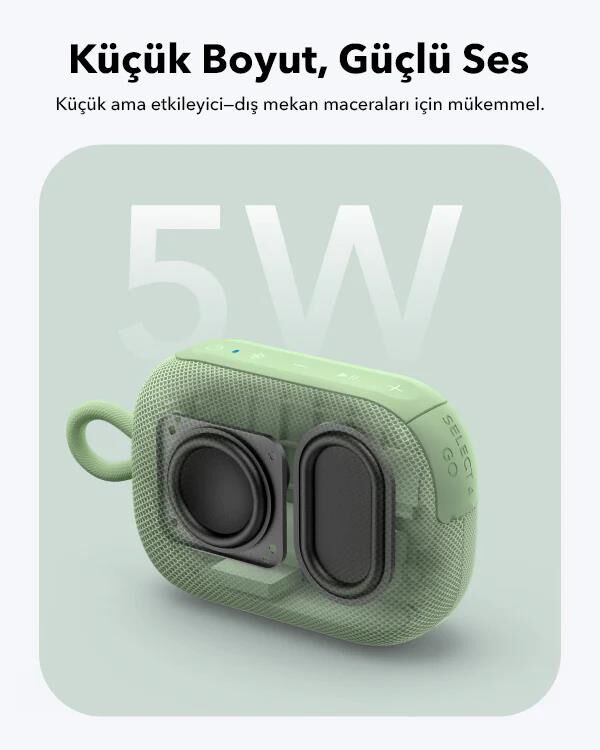 Anker Soundcore Select 4 Go Kablosuz Bluetooth Hoparlör Yeşil