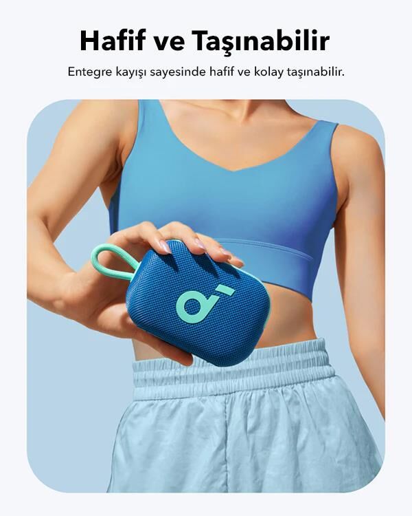 Anker Soundcore Select 4 Go Kablosuz Bluetooth Hoparlör Mavi