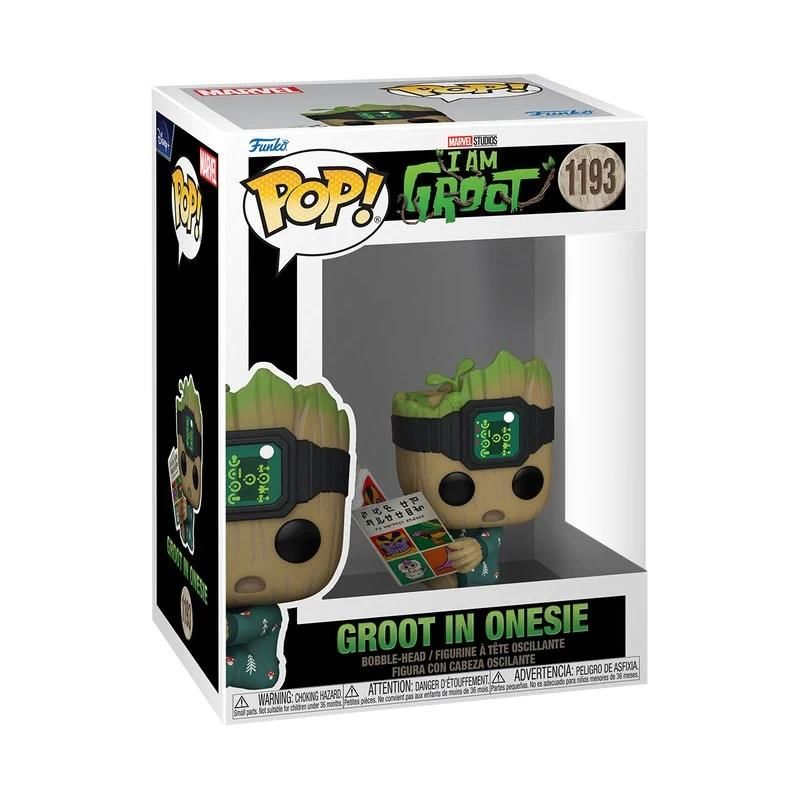 Funko POP Figür - GROOT IN ONESIE WITH BOOK