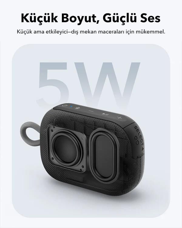 Anker Soundcore Select 4 Go Kablosuz Bluetooth Hoparlör Siyah
