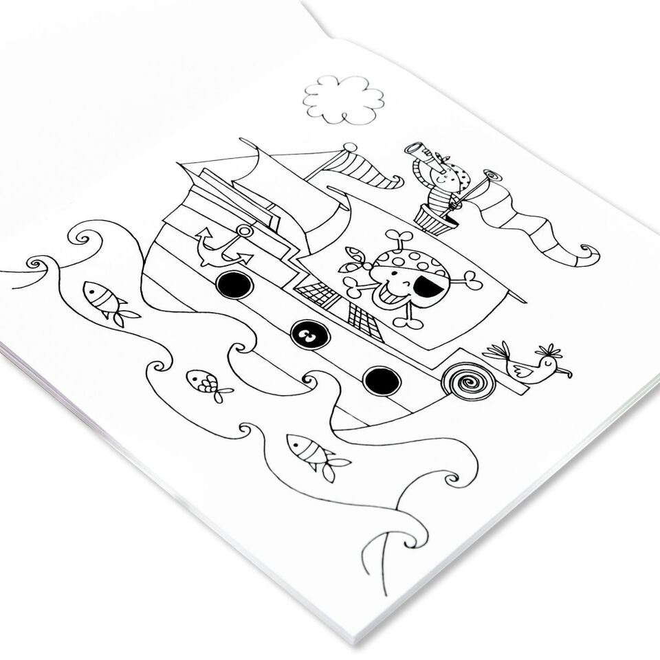 Rachel Ellen Boyama Kitabı / Pirate