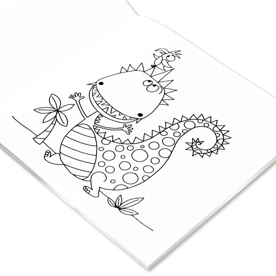 Rachel Ellen Boyama Kitabı / Dinosaur