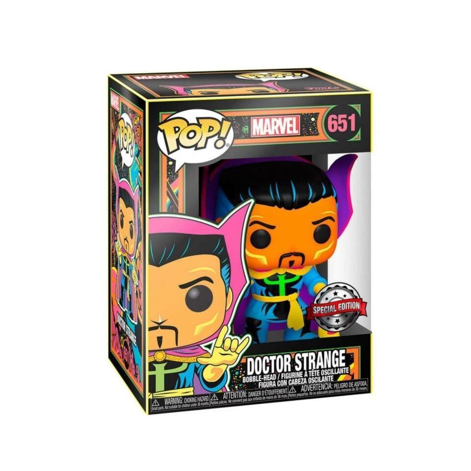 Funko POP Marvel Black Light Dr. Strange