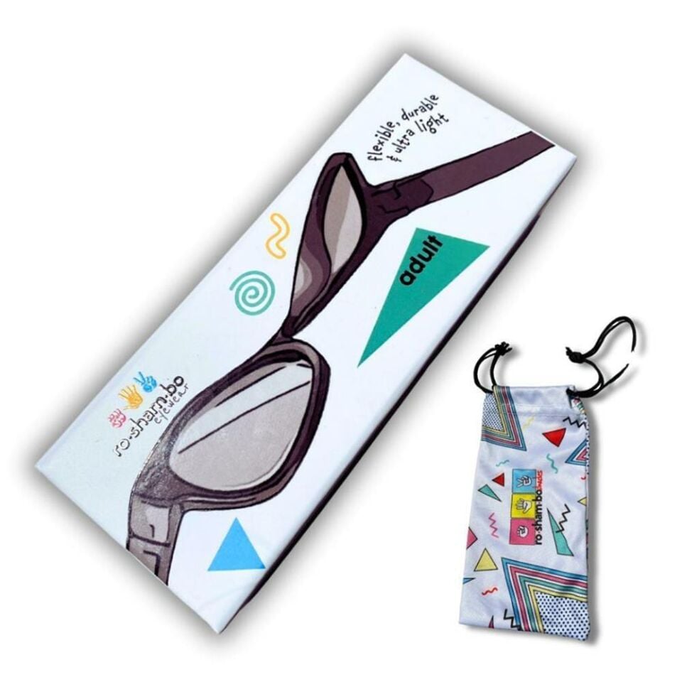 Roshambo Eyewear Buffy Gri Standart Lens H- Junior (4-12 Yaş) Çocuk Gözlüğü