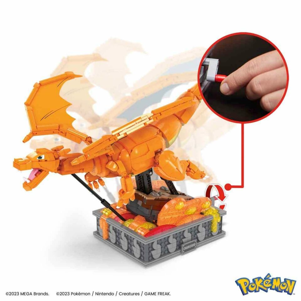MEGA Pokémon™ Hareketli Charizard 1664 parça