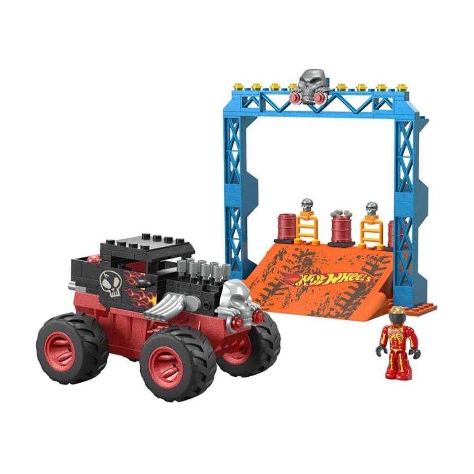 Mega Bloks Hot Wheels Smash N Crash Bone Shaker Çarpışma Pisti