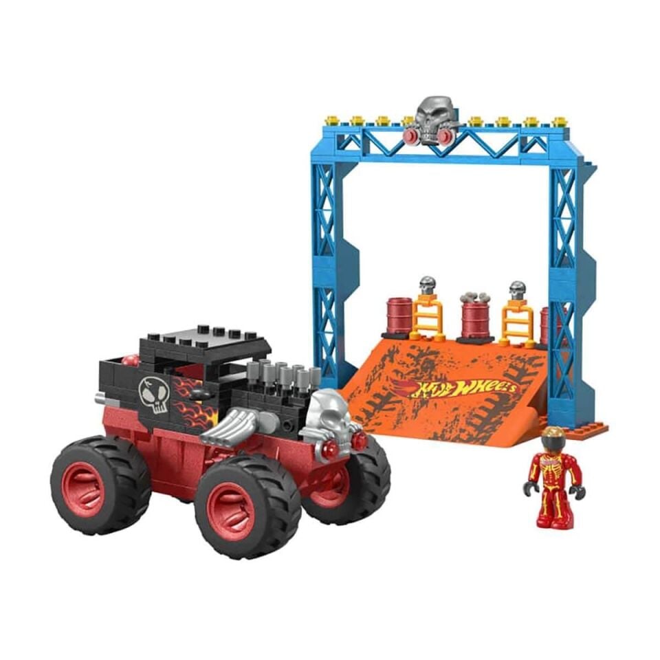 Mega Bloks Hot Wheels Smash N Crash Bone Shaker Çarpışma Pisti