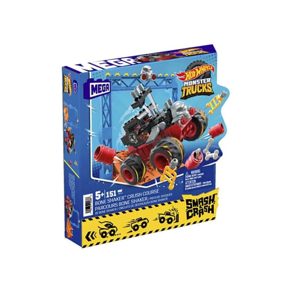 Mega Bloks Hot Wheels Smash N Crash Bone Shaker Çarpışma Pisti