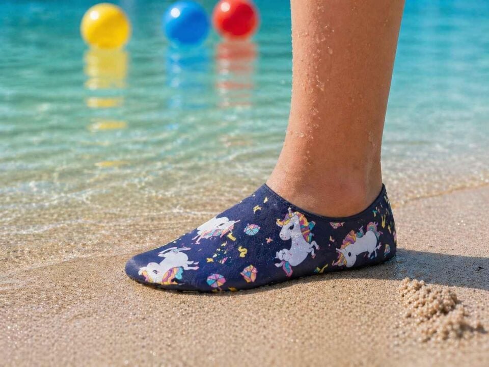 GrippToes Kaymaz Damla Tabanlı Deniz&Havuz Çorabı  C1
