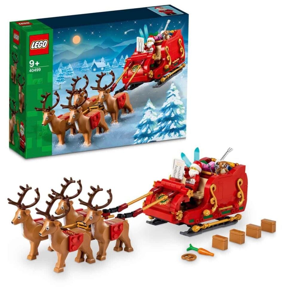 LEGO Iconic Noel Baba'nın Kızağı Oyuncağı 40499