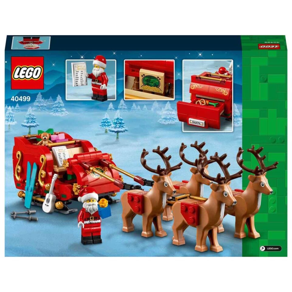 LEGO Iconic Noel Baba'nın Kızağı Oyuncağı 40499