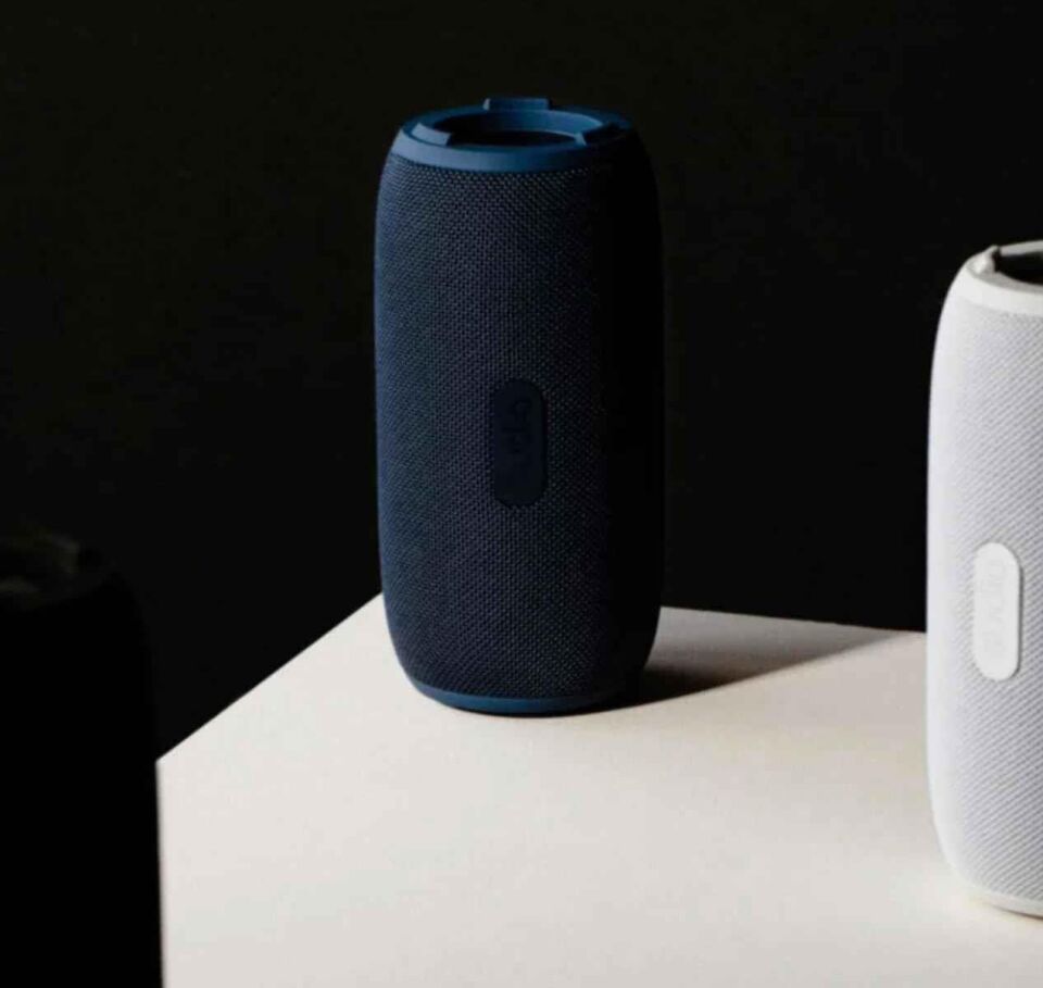 Sudio F5 Taşınabilir Bluetooth hoparlör Beyaz