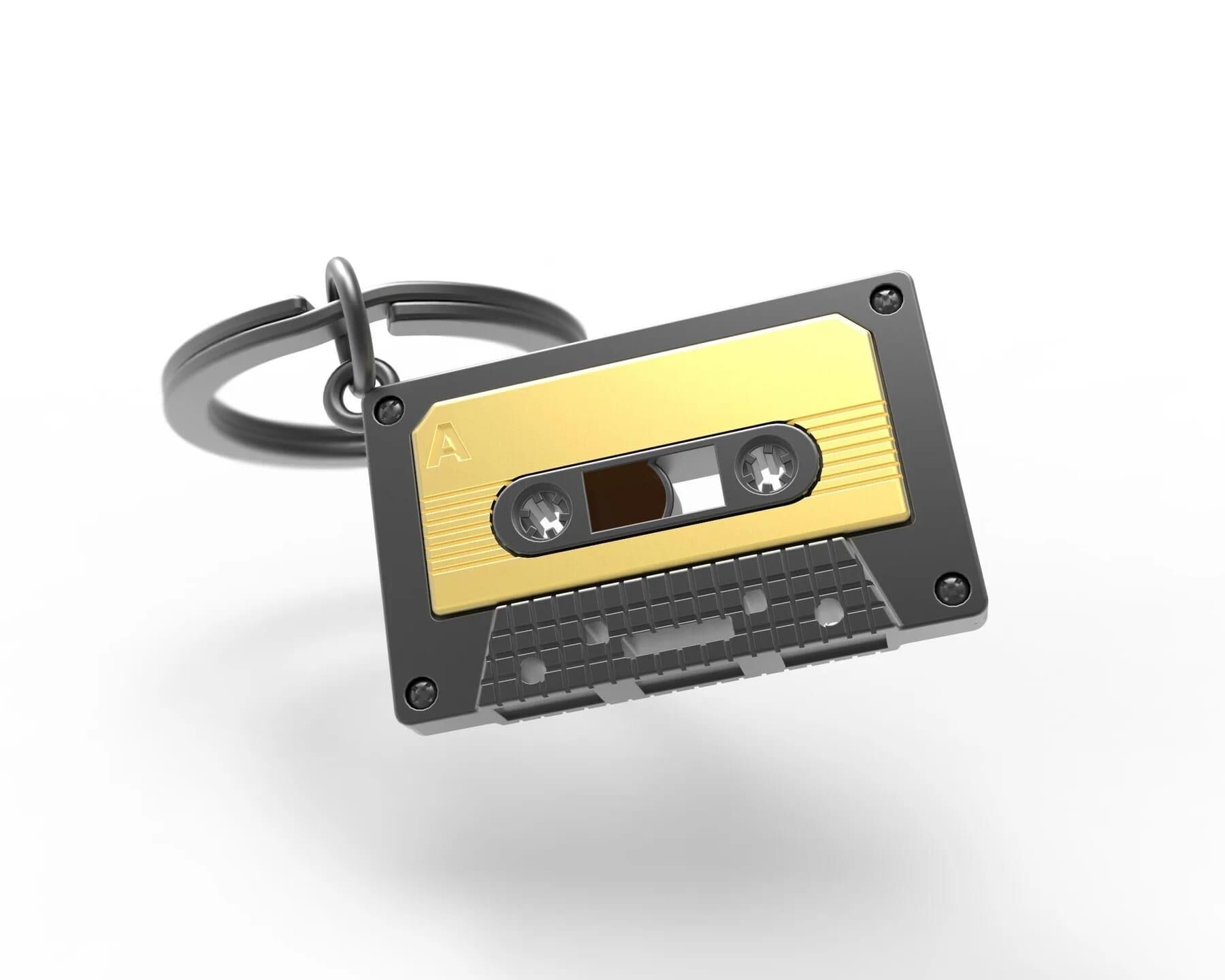 MetalMorphose Kaset Anahtarlık