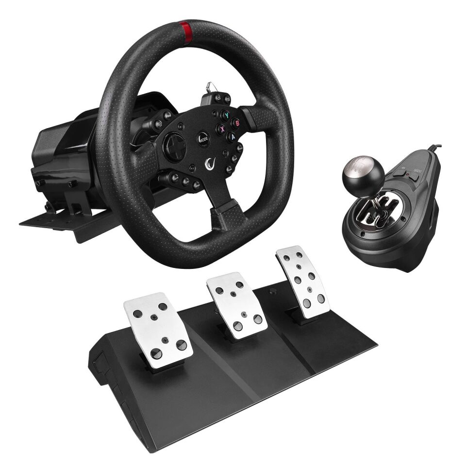 Rampage Force V995 3 Pedallı El Vitesi Gaming Oyun Direksiyonu