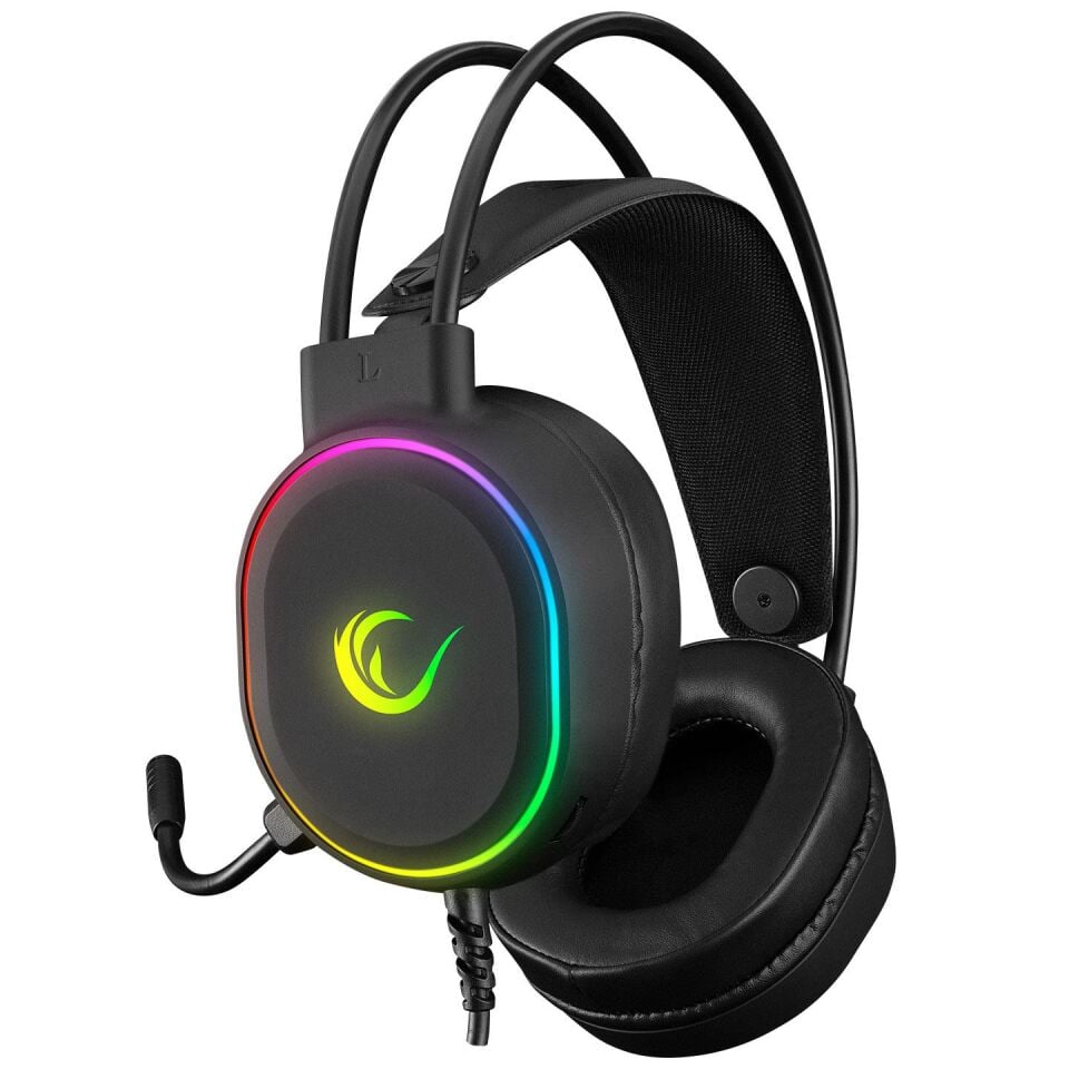 Rampage Rogue Usb Rgb Ledli Gaming Esnek Mikrofonlu Oyuncu Kulaklık