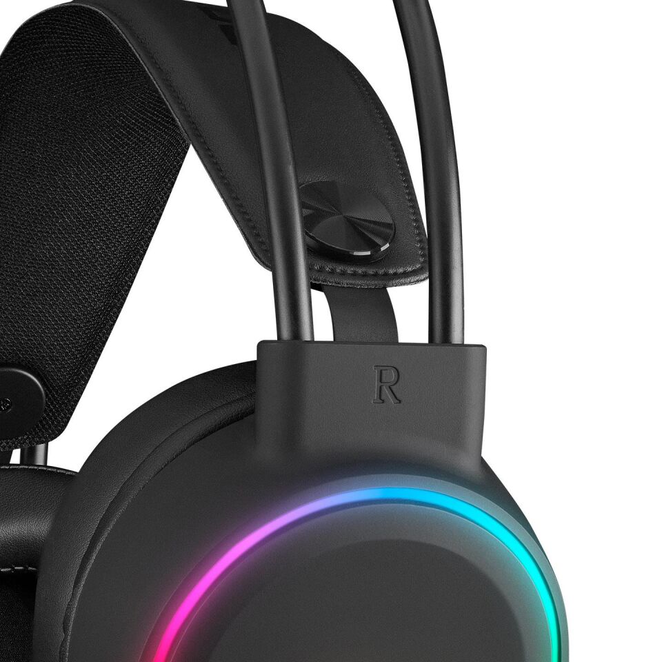 Rampage Rogue Usb Rgb Ledli Gaming Esnek Mikrofonlu Oyuncu Kulaklık