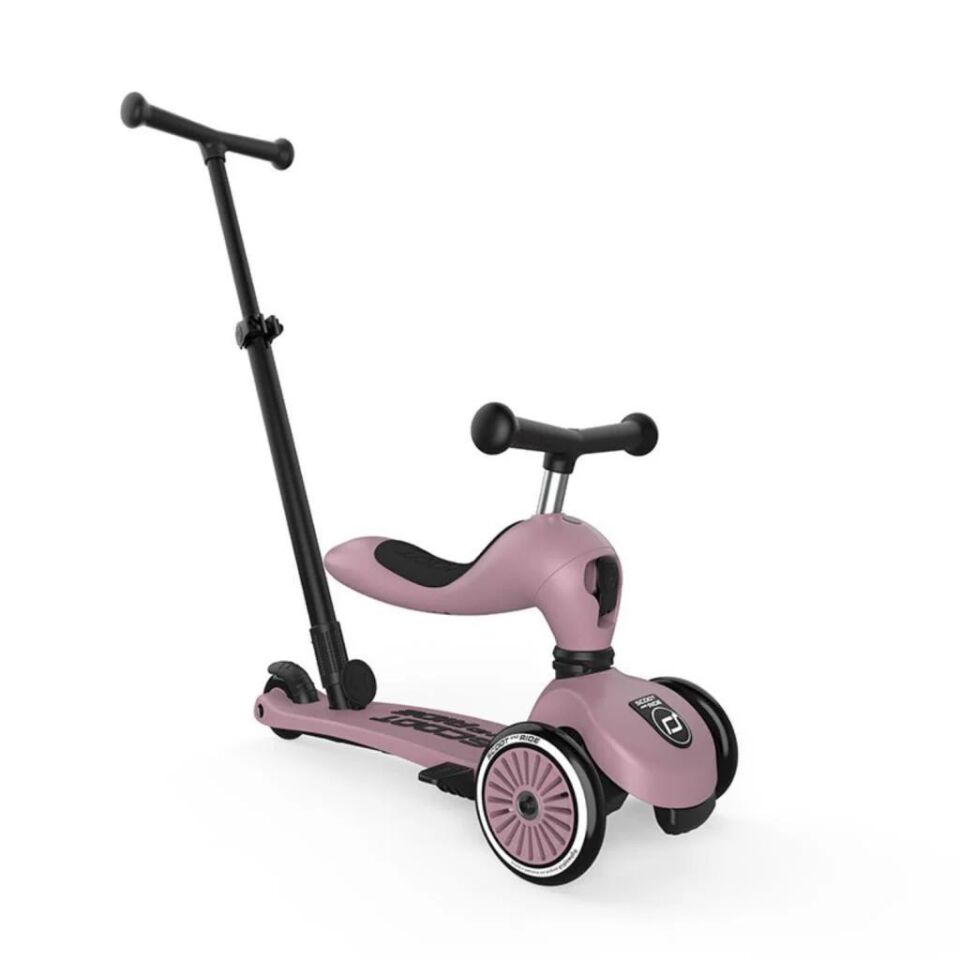 Scoot and Ride Push and Go Ebeveyn Kontrollü Çocuk Scooter Steel
